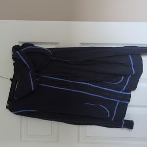 Navy blue Banana Republic zip up sweater